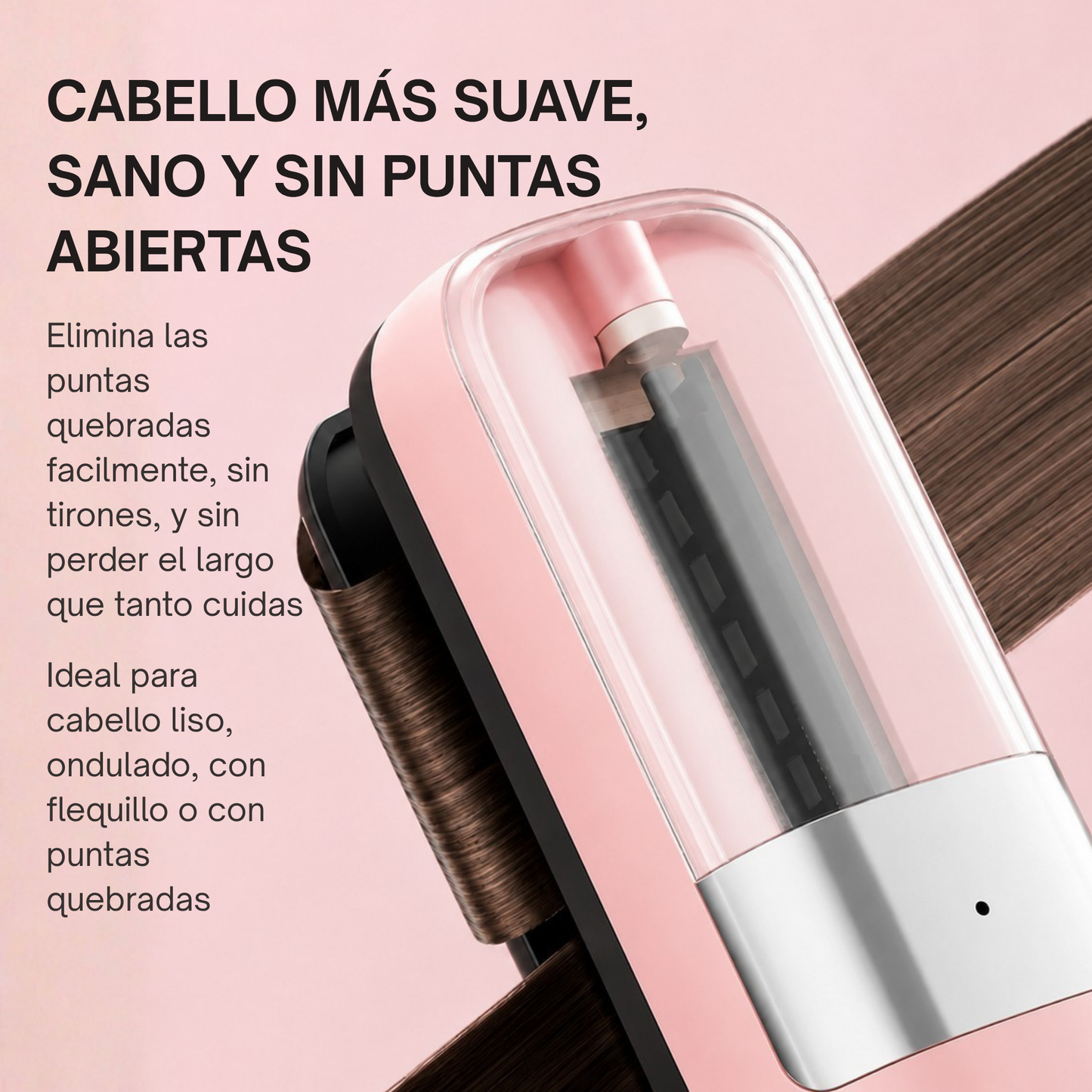 SplitCare Pro – Recortador de Puntas Abiertas